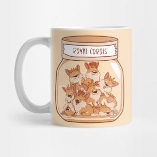 Royal Corgis Jar Mug